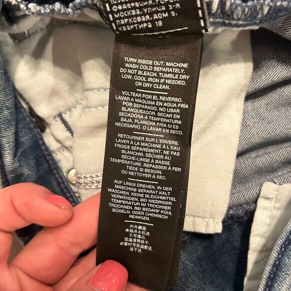 7 For All Mankind Women's MID RISE ANKLE SKINNY Jeans 27/4 - Picture 8 of 13